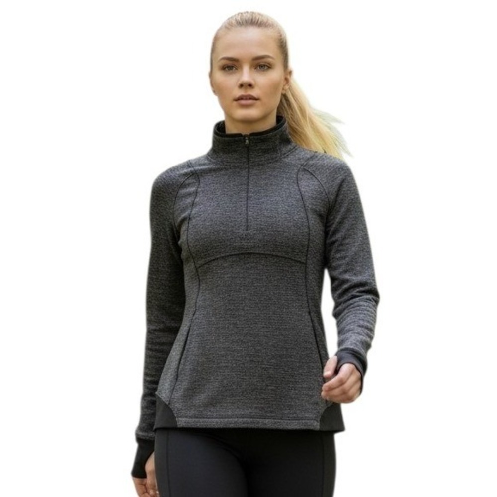 Lululemon ¼ Zip Women size 12 Athletic Pullover Running Athleisure Active Jacket